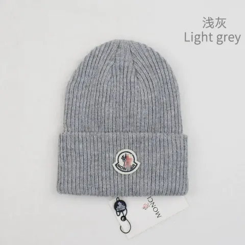 Best Moncler Beanie option Light gray