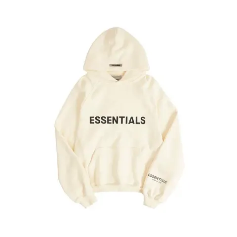 Essentials Hoodie option apricot (original fleece-lined