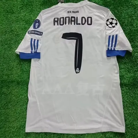 Manchester United Retro Jersey 07-08 option 1011 Real Madrid Home No.7 Ronaldo