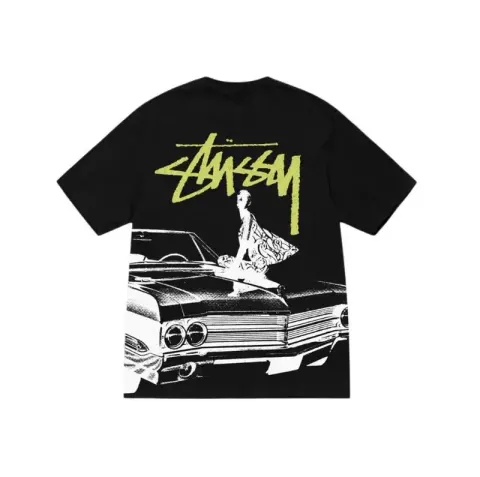 Stussy T-Shirt option Black [car]]