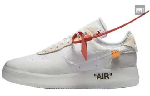 Air Force 1 Low Off-White Black White option OW AIR FORCE Mesh White