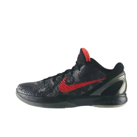 Kobe 6 Mambacity Shoes option Black and red camouflage 429659-900