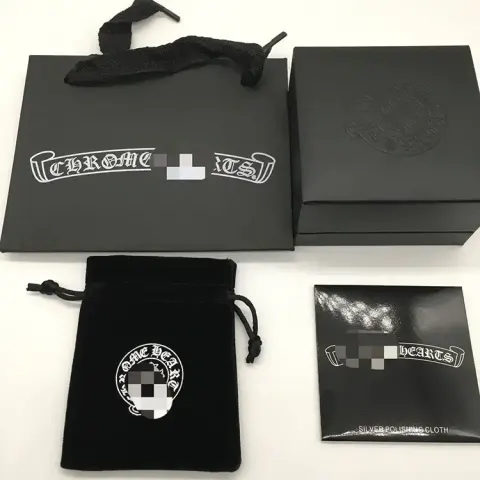 Chrome Hearts Bracelet with Crosses option packing