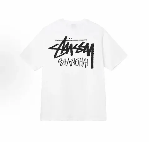 Stussy T-Shirt option White [Shanghai]]