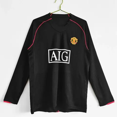 AC Milan Long Sleeve T-Shirt option Long-sleeve Manchester United away kit 07/08