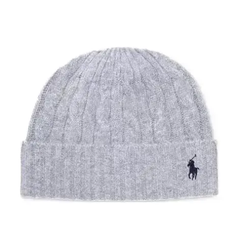 Ralph Lauren Beanie option Light gray