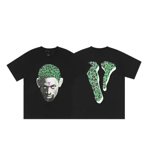 Vlone x Juice WRLD T-Shirt option 6173 black]
