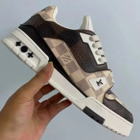 LV Trainers Brown Size option 8