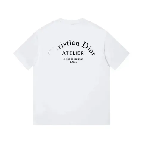 Christian Dior Atelier T-Shirt option White Black Letter One