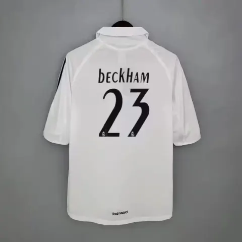 Manchester United Retro Jersey 07-08 option 0506 Real Madrid Home Beckham