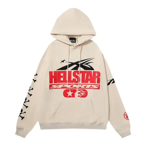 Hellstar Hoodie option Cotton hooded sweater DY-W17 apricot