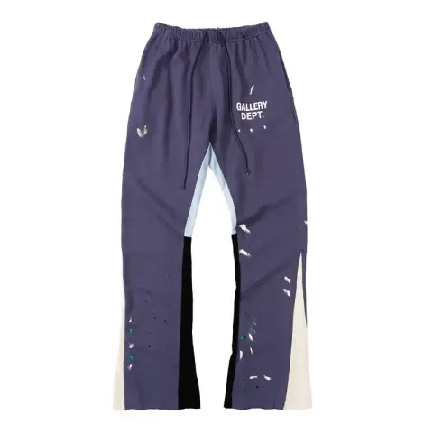 Gallery Dept Flared Sweatpants option Purple Blue