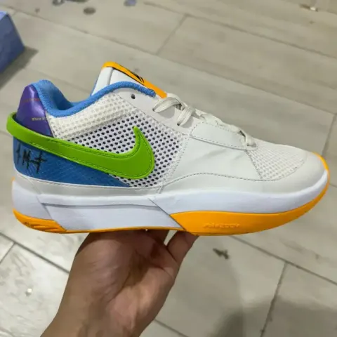 Ja Morant Basketball Shoes JA1 option Goods 4 Trivia Blue Orange