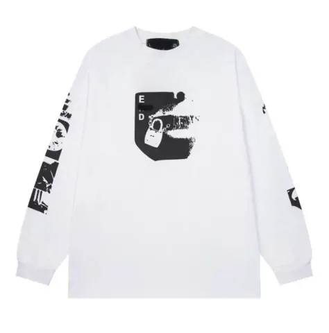 ERD Hoodies option ER021 white long sleeve T