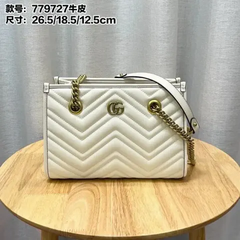 Gucci GG Marmont option white