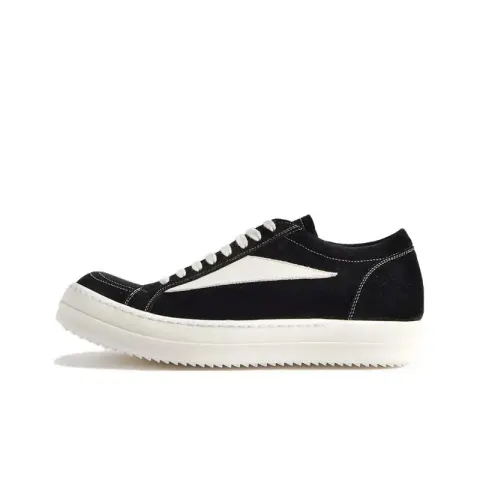 Rick Owens Vans Leather Sneakers option Black Suede