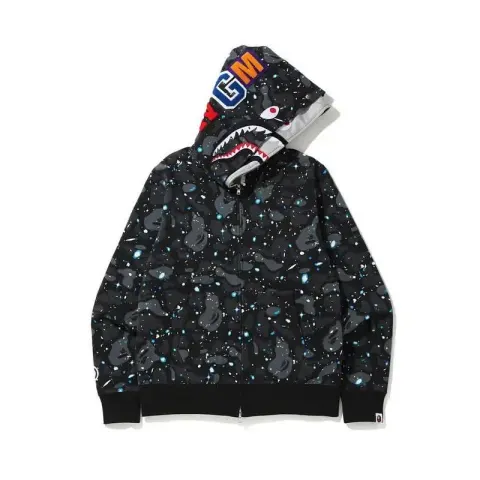 Bape Shark Hoodie option B8803 Black