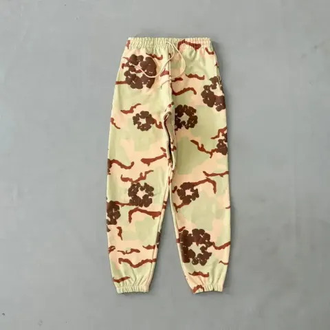 Denim Tears Hoodie option Tan Camo/Sandy Camo Pants