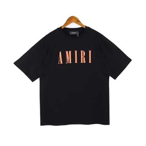 Amiri T-Shirts option 2143 Black Orange