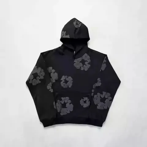 Denim Tears Hoodie ( All Colorways ) option XH01 Black Black Print/Sweat/High versio