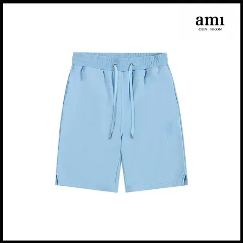 Ami Shorts option Sky Blue [A14 Flat Embroidery]]