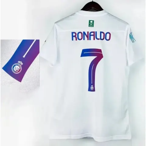 Al-Nassr CR7 Signature Jersey option Two-guest fan version No. 7 armband