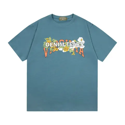 Denim Tears x Offset T-Shirt option blue floral letters