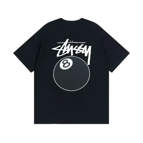 Stussy Tees option 850 black black ball