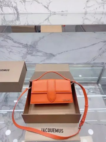 Jacquemus Handbag option Orange Handbag Large Shoulder Bag for Mo
