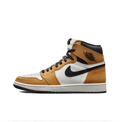 Jordan 1 Mocha option Aj1 Six Crown Black Yellow