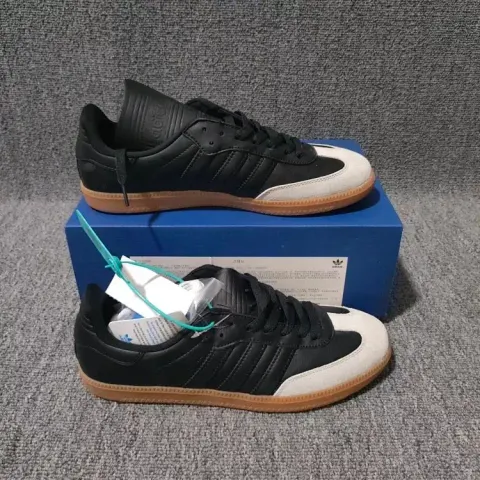 Adidas Originals Samba Shoes option PW Dexun Black Long Tongue