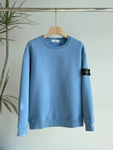 Stone Island Sweater Navy option sky blue