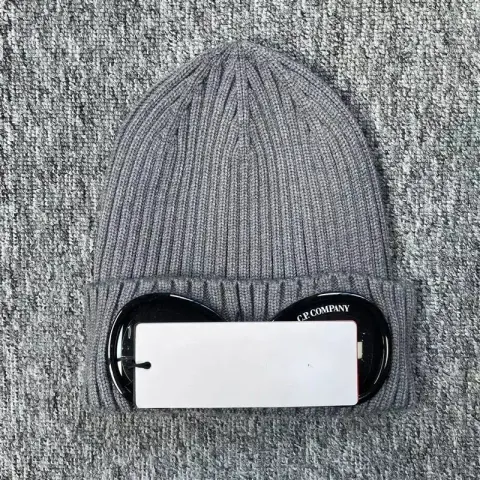 Budget CP Company Beanie option dark grey