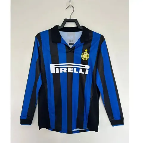 AC Milan Long Sleeve T-Shirt option Inter Milan Home Long-Sleeve 98/99