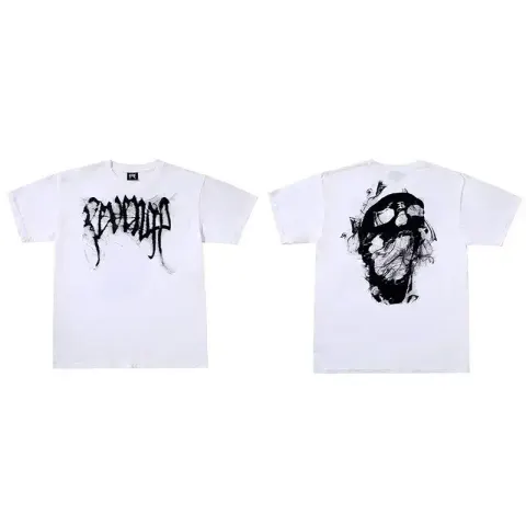 Revenge T-Shirts option White smoke