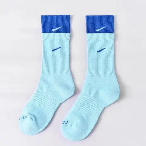 Nike Socks option [high tube] light blue-blue