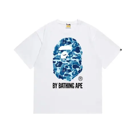 Bape Tees option 151 blue and white