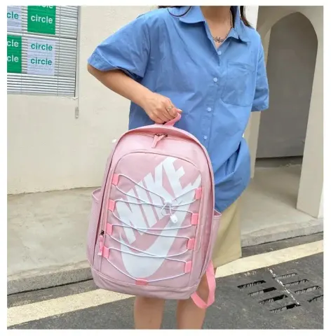 Nike Backpack option Pink white label