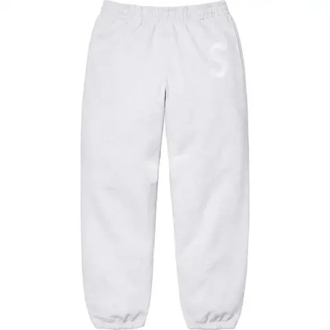Supreme Zip Hoodie option S standard gray trousers