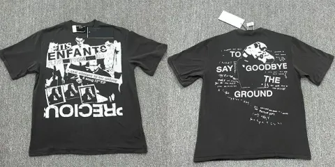 ENFANS Tees option dark gray SGJ-854
