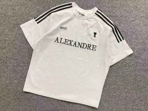 Ami Paris T-Shirt option Light gray