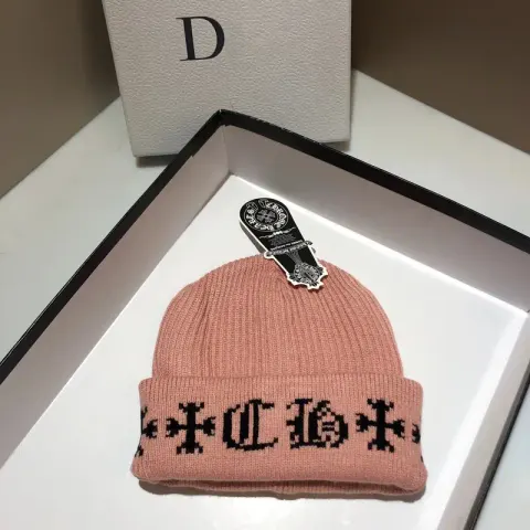 Chrome Hearts Beanie option Pink 2