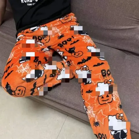 Night Sweatpants Spider-Man option Pumpkin Cat