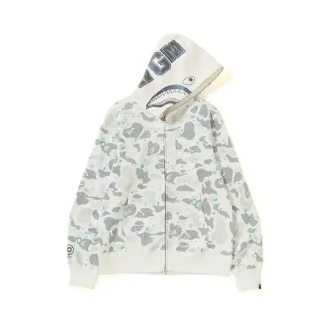 Bape Shark Hoodie (More CW) option 822 white