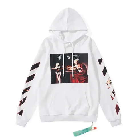 Off-White Hoodies option 859# white terry