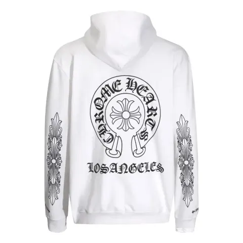 Chrome Hearts Zip Up Hoodies option White 5009