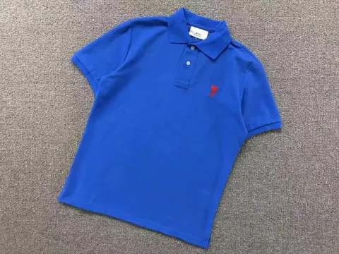 Ami Paris Polo option Color blue CY116