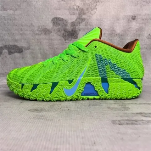 Nike JA 3 "Light Show" Basketball Shoes option green blue